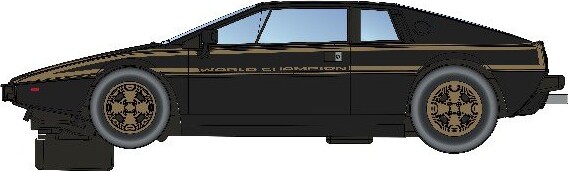 Scalextric Bil - Lotus Esprit S2 - World Championship - C4253