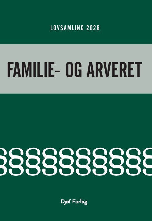 Lovsamling 2026 - Familie- Og Arveret