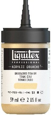 Liquitex - Gouache Akrylmaling - Unbleached Titanium 59 Ml