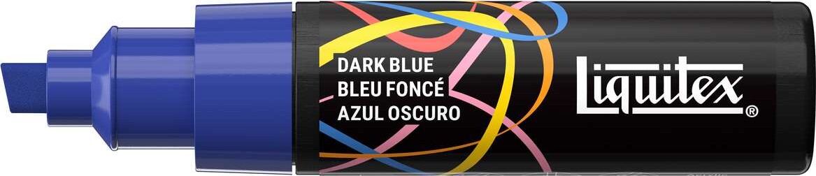 Liquitex - Dark Blue - 8 Mm - Acrylic Paint Marker