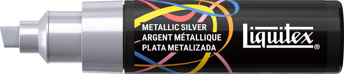 Liquitex - Metallic Silver - 8 Mm - Acrylic Paint Marker