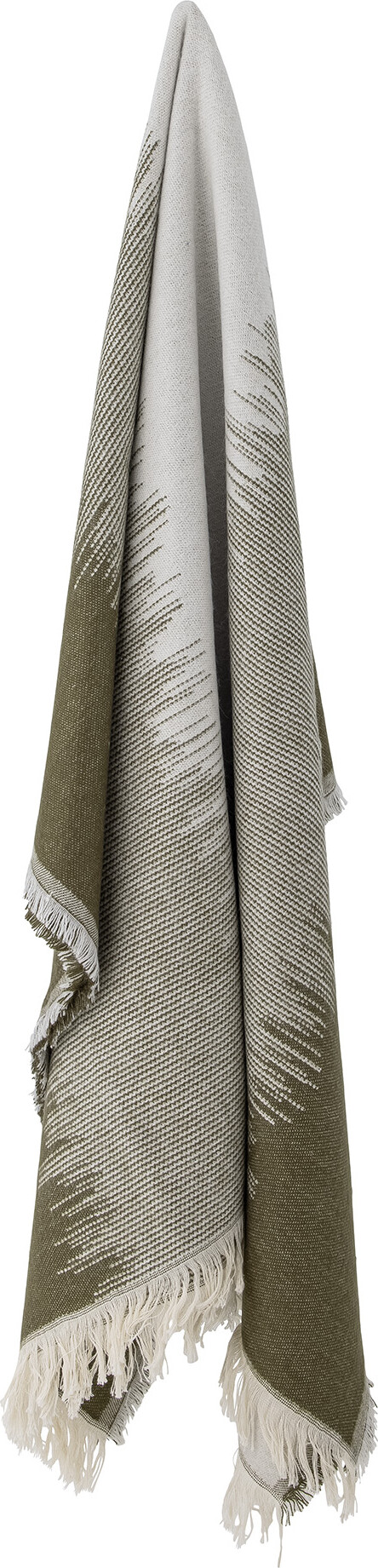 Bloomingville - Lucienne Plaid - Grøn - Akryl - 150X125 Cm