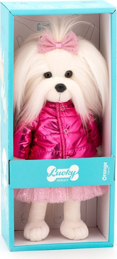 Lucky Doggy - Lucky Mimi Pink Jacket 38 Cm - Ot-Ld5-069