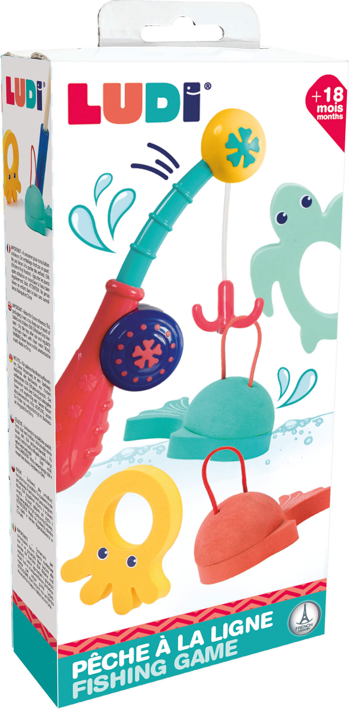 Ludi - Fiskestang M Dyr - Lu40076