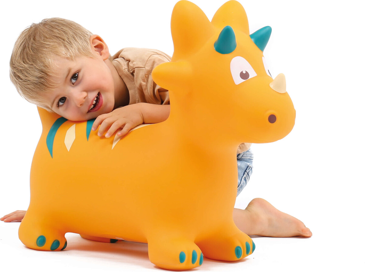 Ludi - Hoppedyr Til Baby Og Børn - Dinosaur