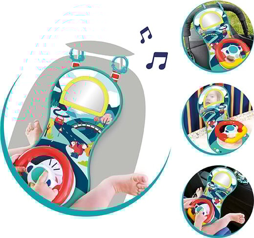 Legetøjsrat Til Bilen - Med Lyd Og Lys - Ludi