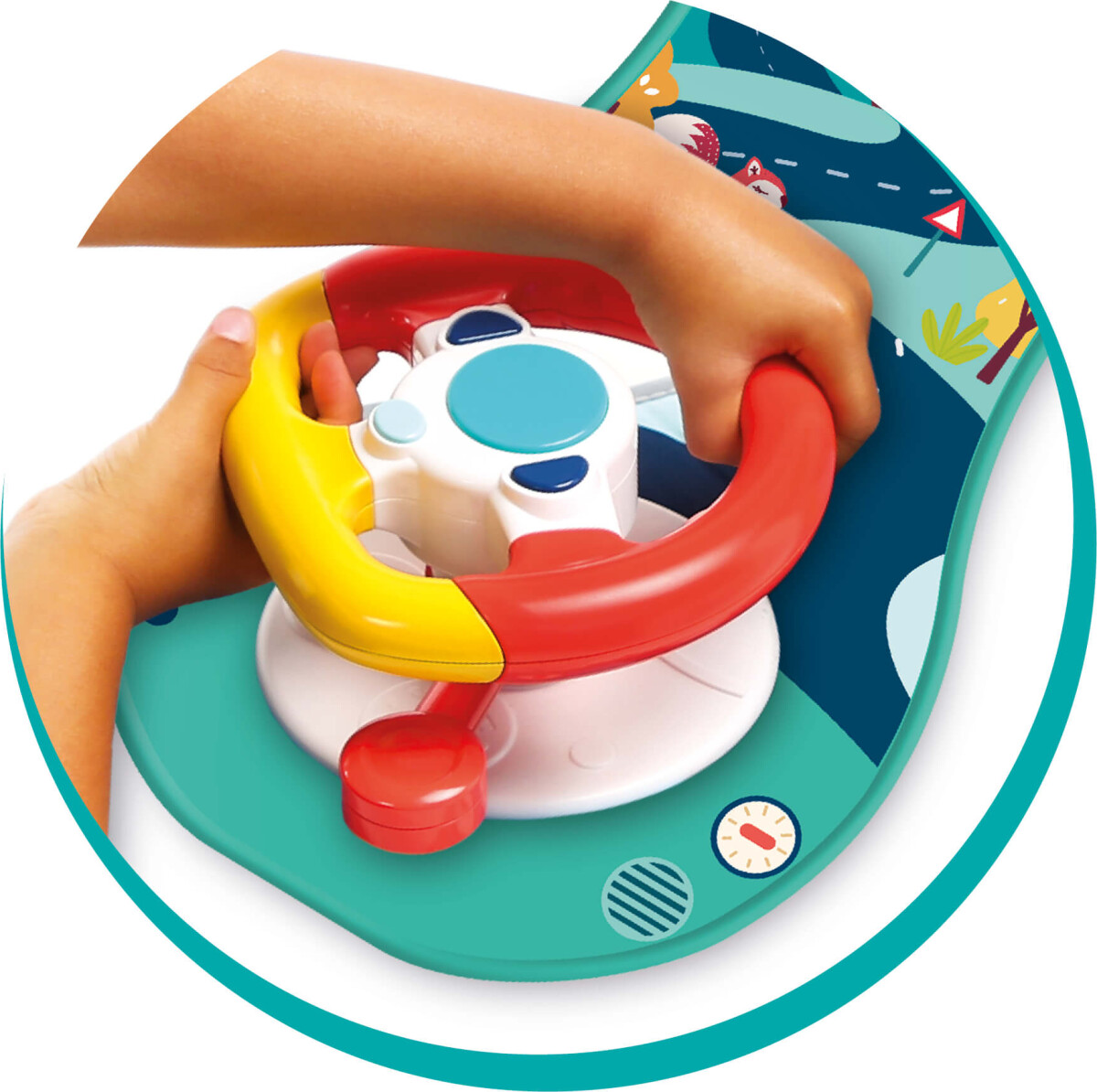 Legetøjsrat Til Bilen - Med Lyd Og Lys - Ludi