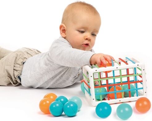 Ludi - Puttekasse Med Bolde - 12 Stk