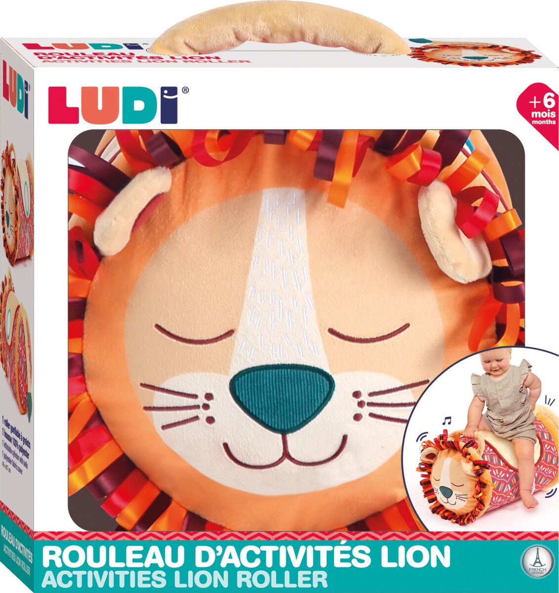 Aktivitetslegetøj Til Baby - Oppustelig Løve - Ludi
