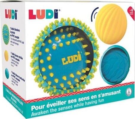 Ludi - Sansebolde Sæt Til Børn - Blå