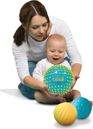 Ludi - Sansebolde Sæt Til Børn - Blå