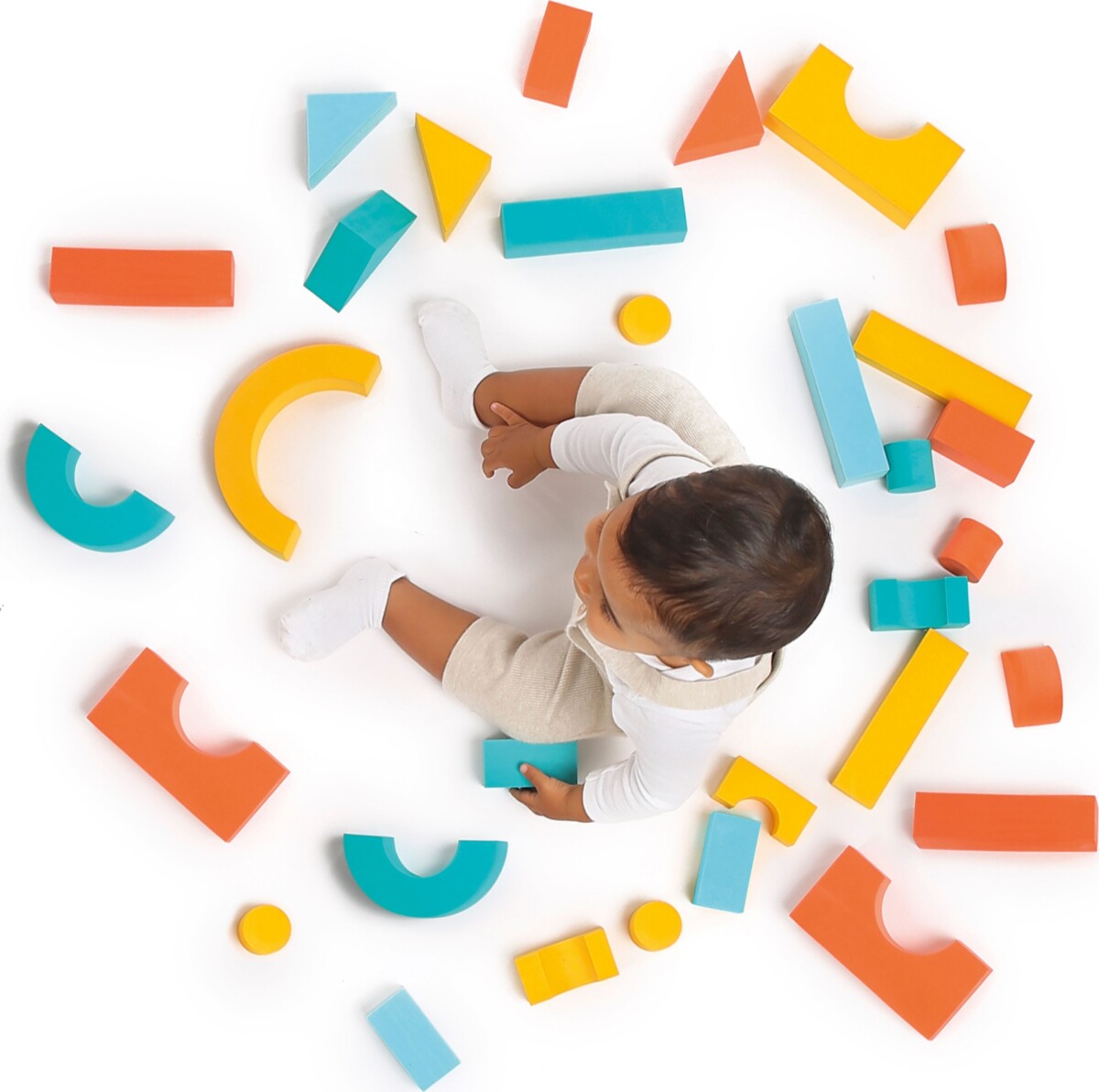 Skumklodser Til Børn - Sæt Med Byggeklodser - 28 Stk - Ludi