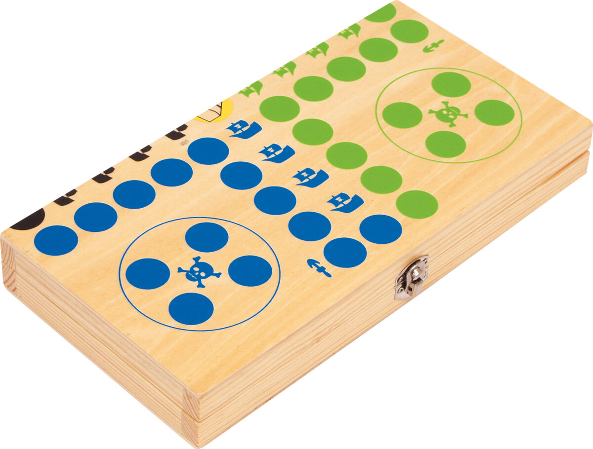 Small Foot - Ludo Spil I Træ - Piratøen