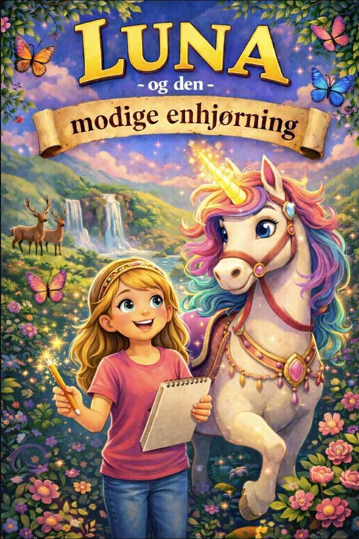 Luna Og Den Modige Enhjørning