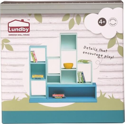 Lundby - Dukke Bogreol Sæt - 18293