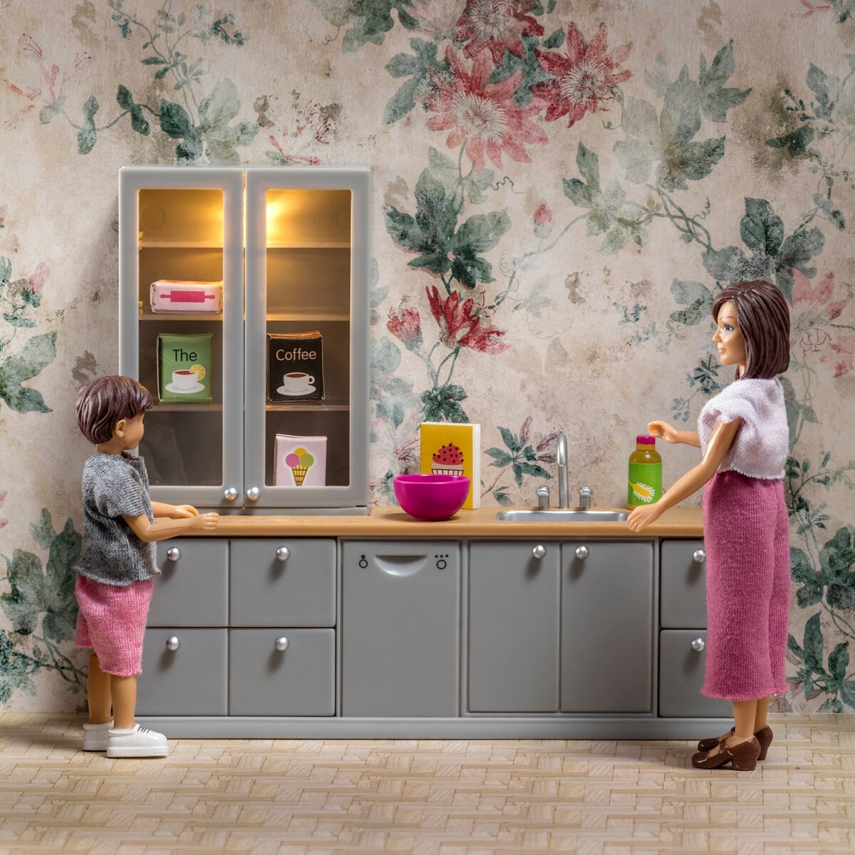 Lundby - Dukke Køkken Med Lys - 18030