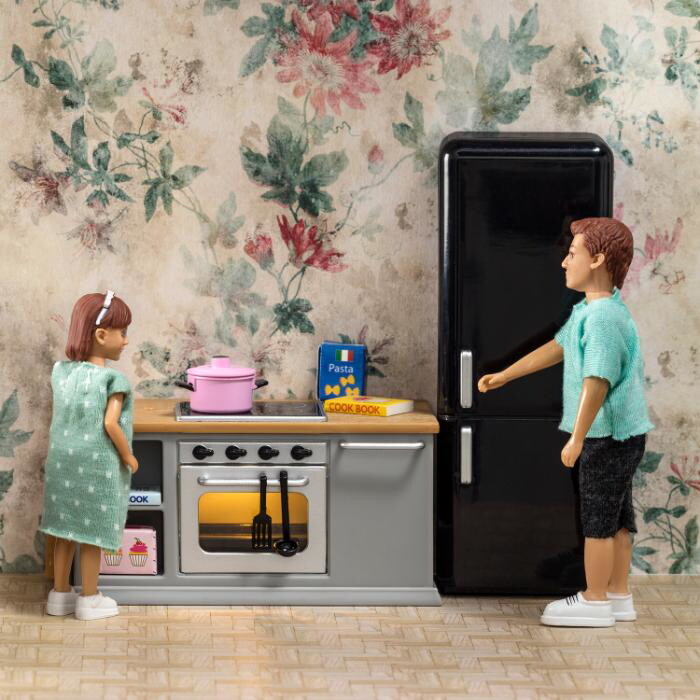Lundby - Komfur - Køleskabssæt