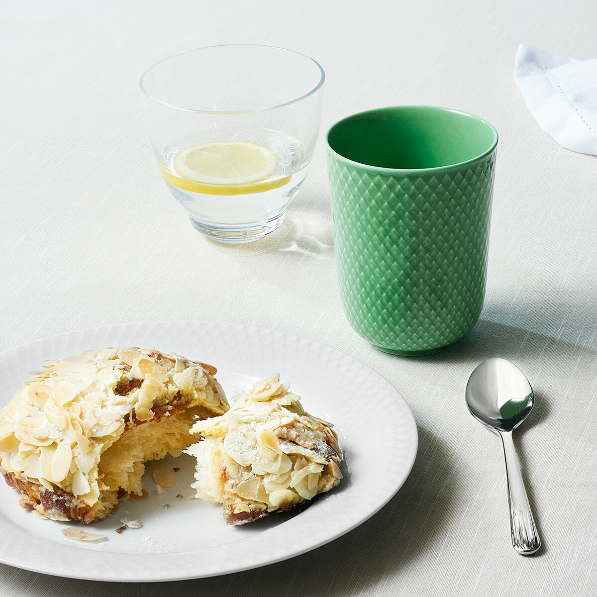 Lyngby Porcelæn - Rhombe Color Krus 33 Cl - Grøn