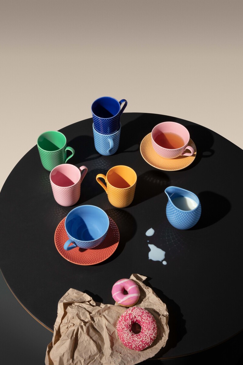 Lyngby Porcelæn - Rhombe Color Krus Med Hank - 33 Cl - Gul