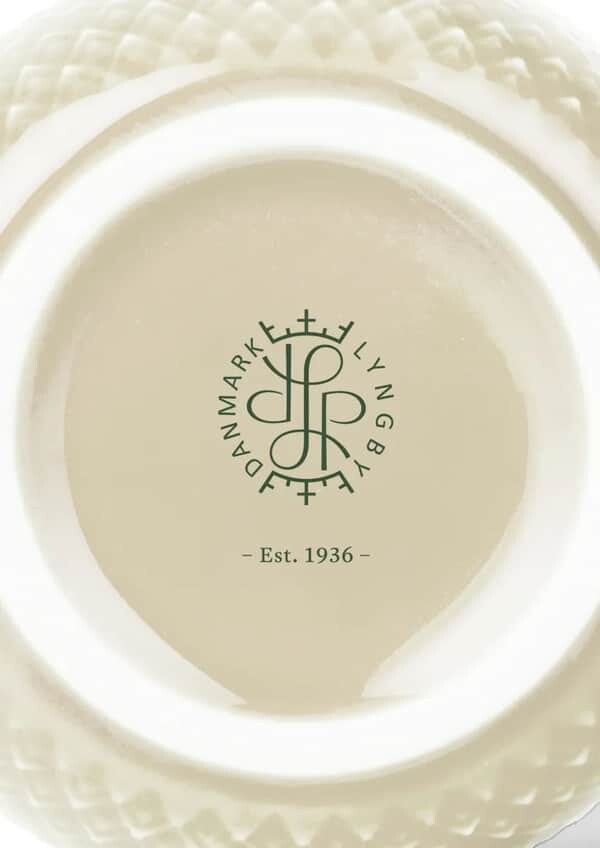 Lyngby Porcelæn - Rhombe Earth Krus Med Hank 39 Cl - Marmor