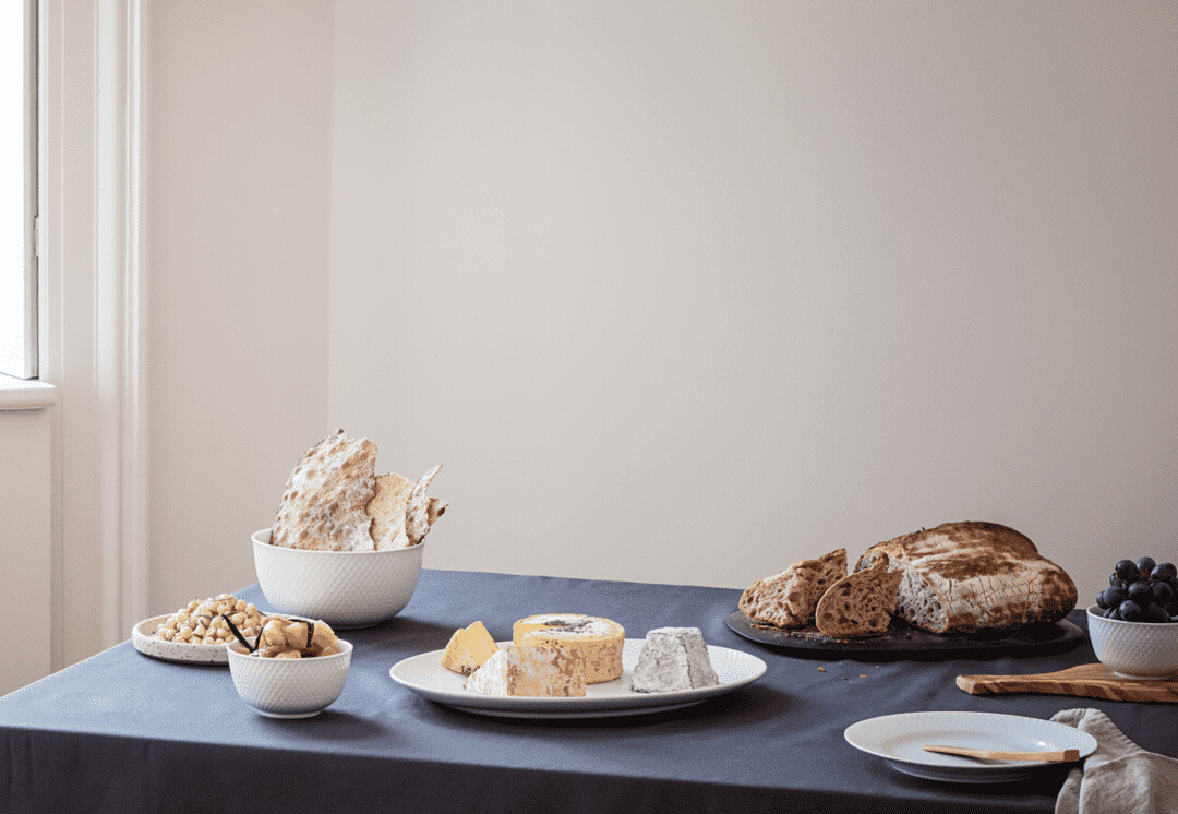 Lyngby Porcelæn - Rhombe Hvid Serveringsskål - 17 5 Cm