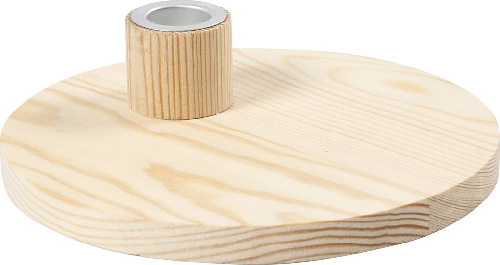 Lysestage - H 4 Cm - Ø 16 Cm - 1 Stk