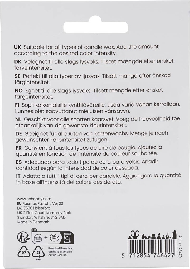 Lysfarve - Blå - 5 G