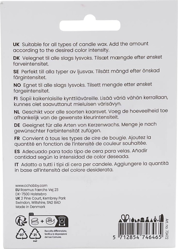 Lysfarve - Gul - 5 G