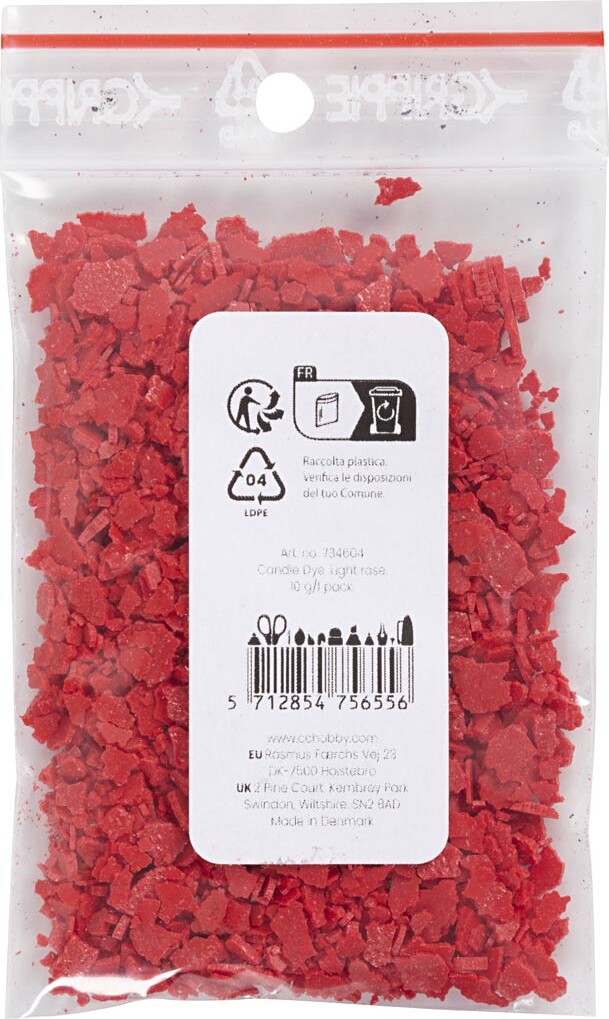 Lysfarve - Lys Rosa - 10 G