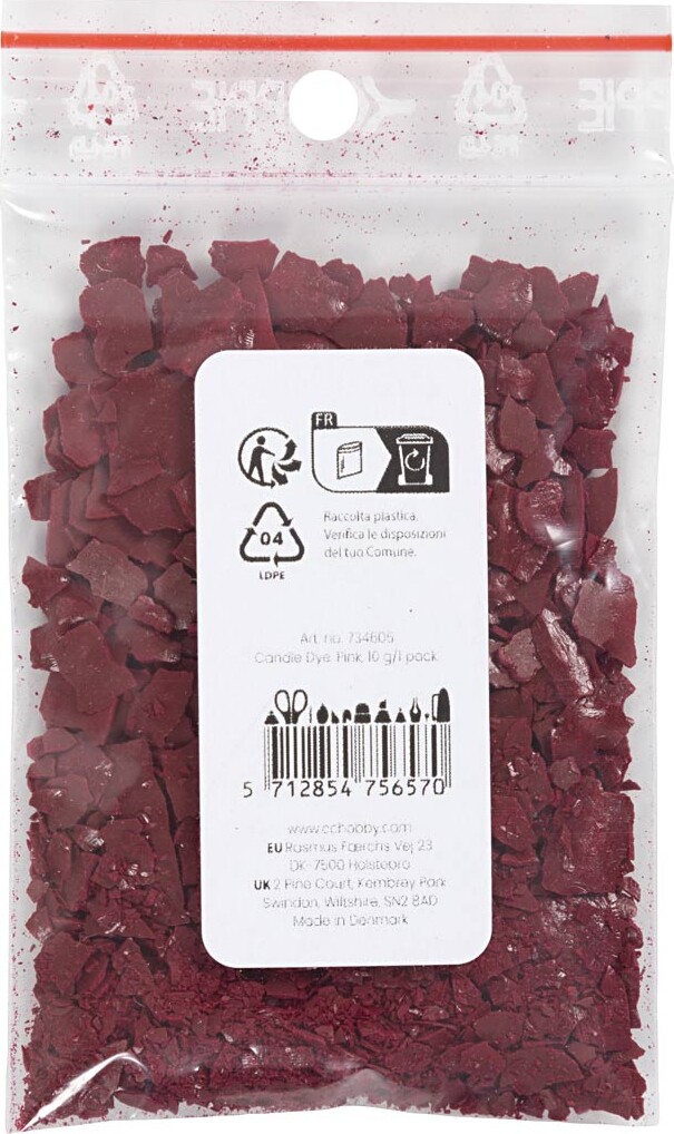 Lysfarve - Pink - 10 G