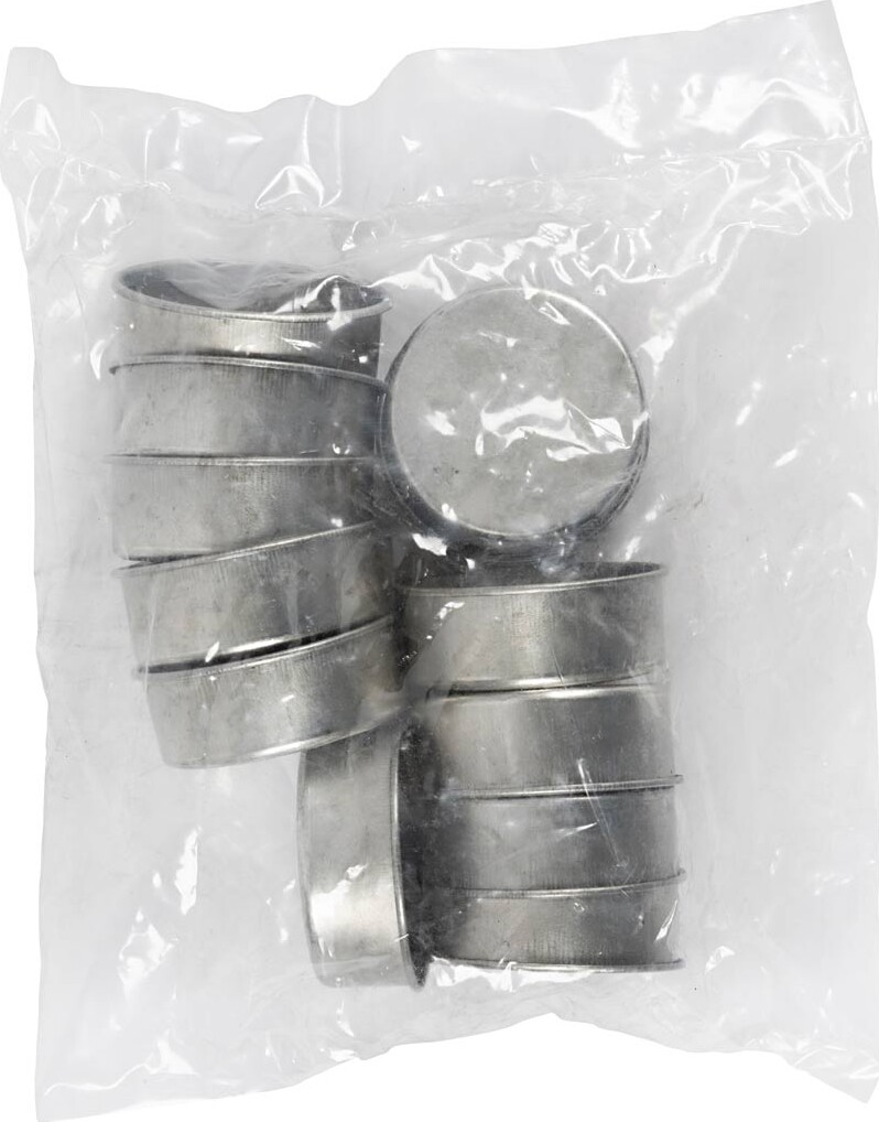 Lysmanchetter - H 15 Mm - Ø 44 Mm - 12 Stk