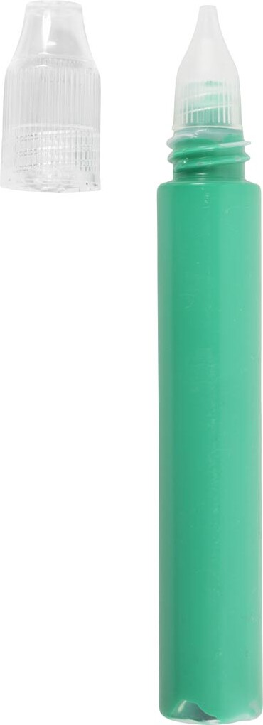 Lyspenne - Sort - Grøn - Lys Grå - Rød - 30 Ml 4 Pakker