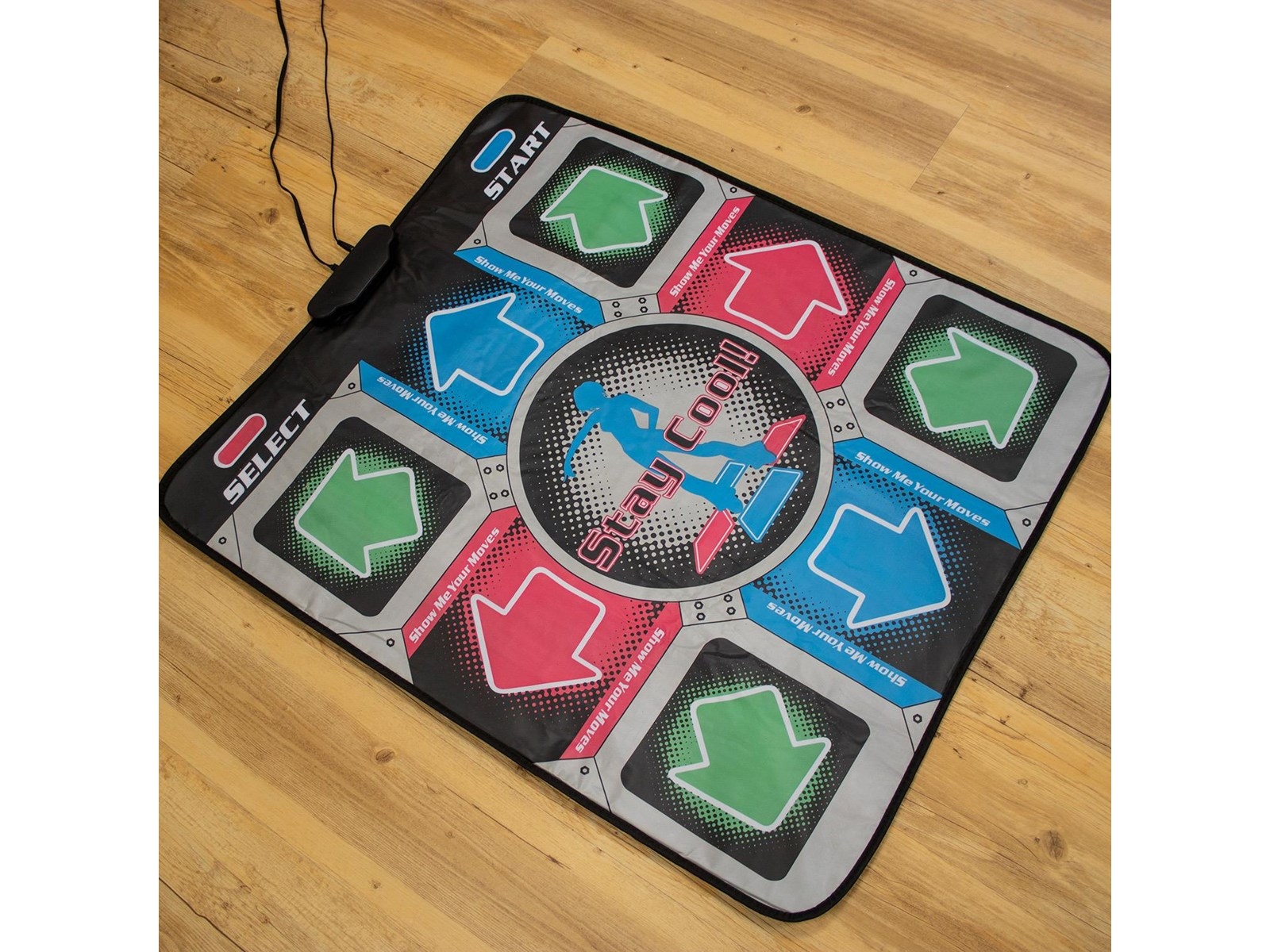 Mad Monkey - Retro Dance Mat - Dansemåtte Med 110 Sange