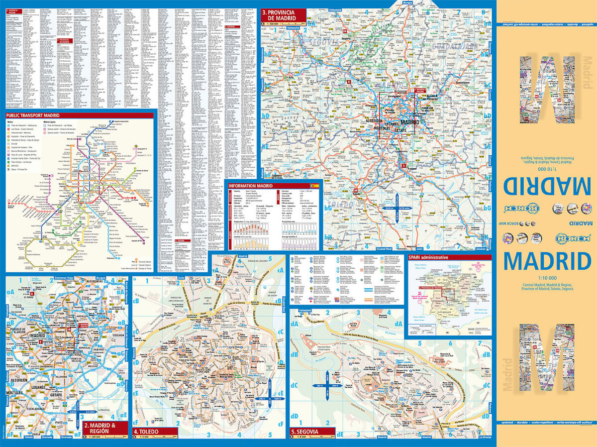 Madrid - Borch Maps
