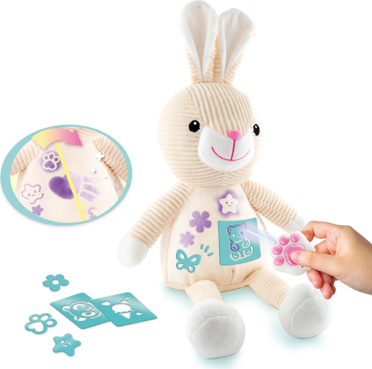 Magic Light Plush Kids Rabbit 26089