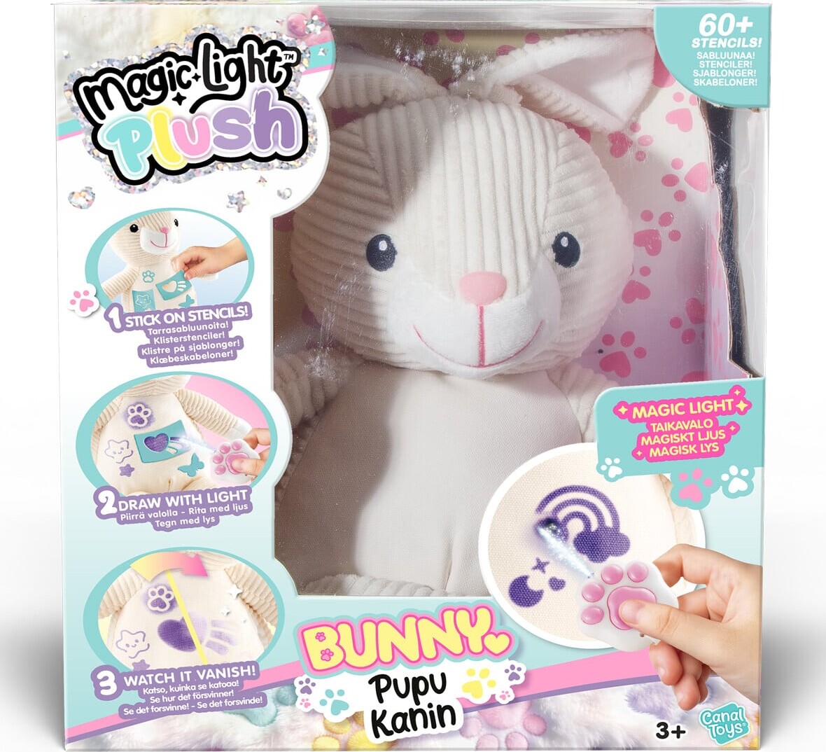 Magic Light Plush Kids Rabbit 26089