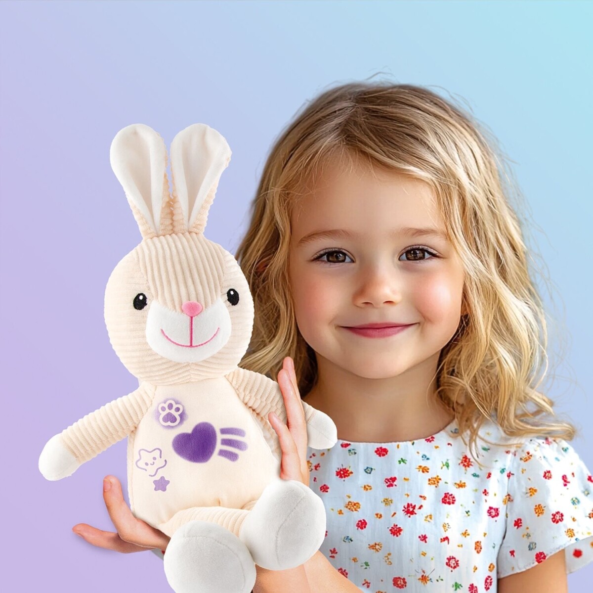 Magic Light Plush Kids Rabbit 26089