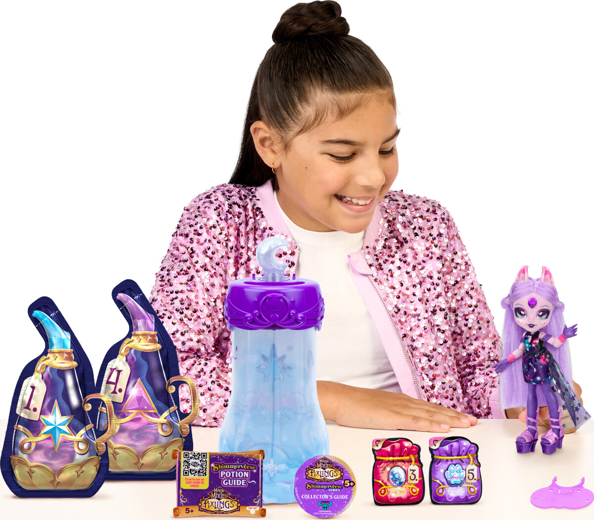 Magic Mixies - Glimmer Pixling Dukke Howlexa - 30585