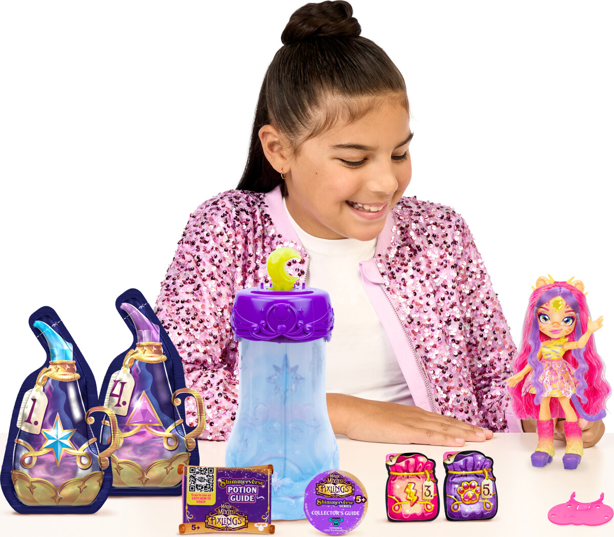 Magic Mixies - Glimmer Pixling Dukke Tiggz - 30584