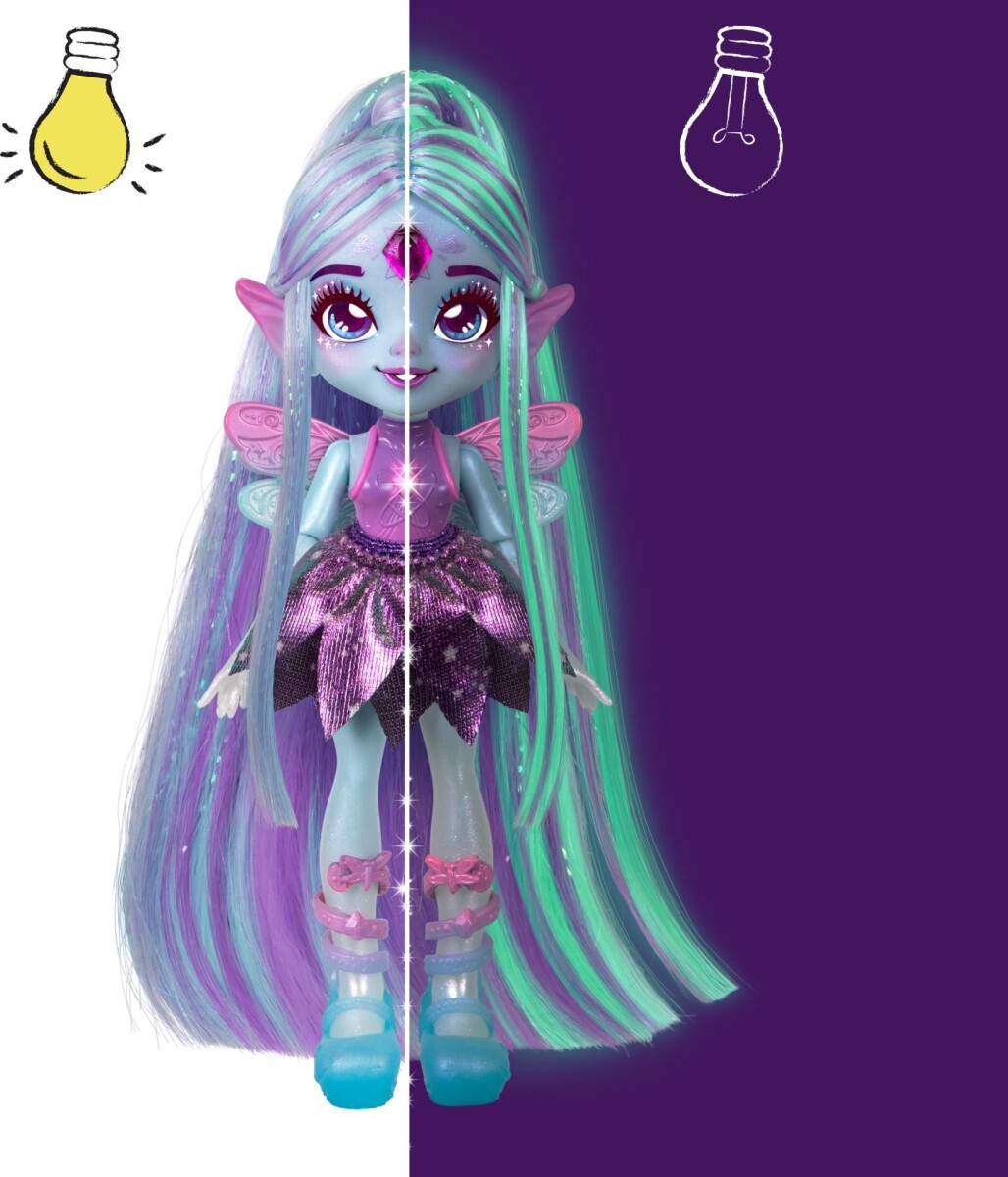 Magic Mixies - Pixling Galakse Dukke Flyt