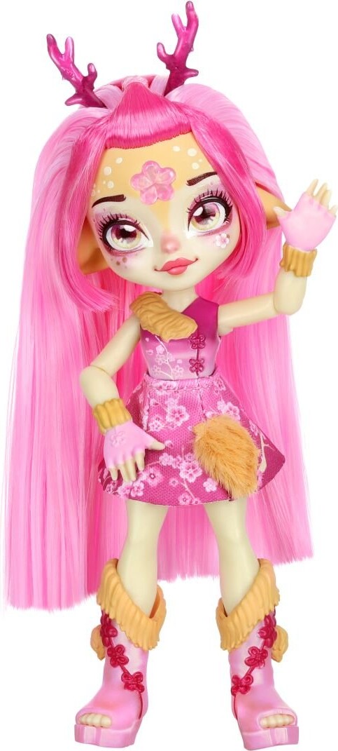 Magic Mixies - Pixlings Dukke - Deerlee - Pink - Series 1