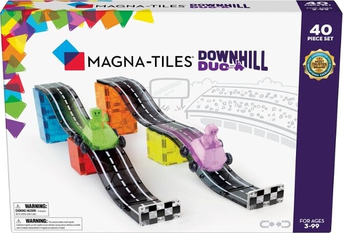 Magna-Tiles - Downhill Duo Magnetsæt - 40 Dele