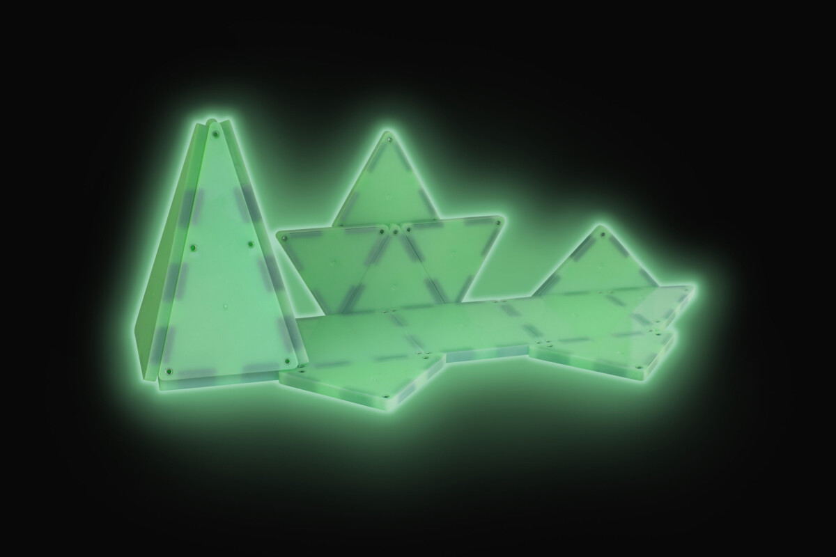 Magna-Tiles - Glow In The Dark Udvidelse Magnetsæt - 16 Dele