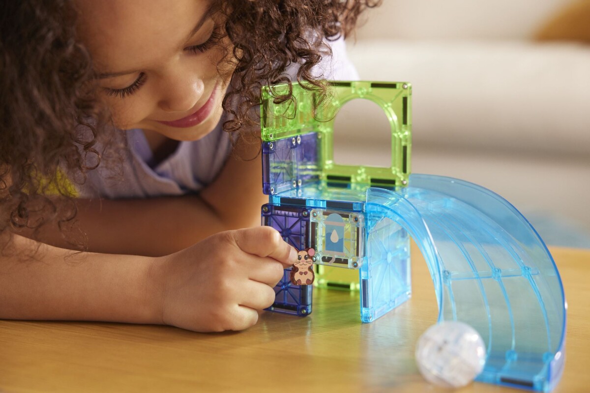 Magna-Tiles - Kuglebane - Hamster Ball Legeplads - 13 Dele