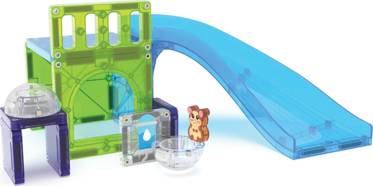 Magna-Tiles - Kuglebane - Hamster Ball Legeplads - 13 Dele