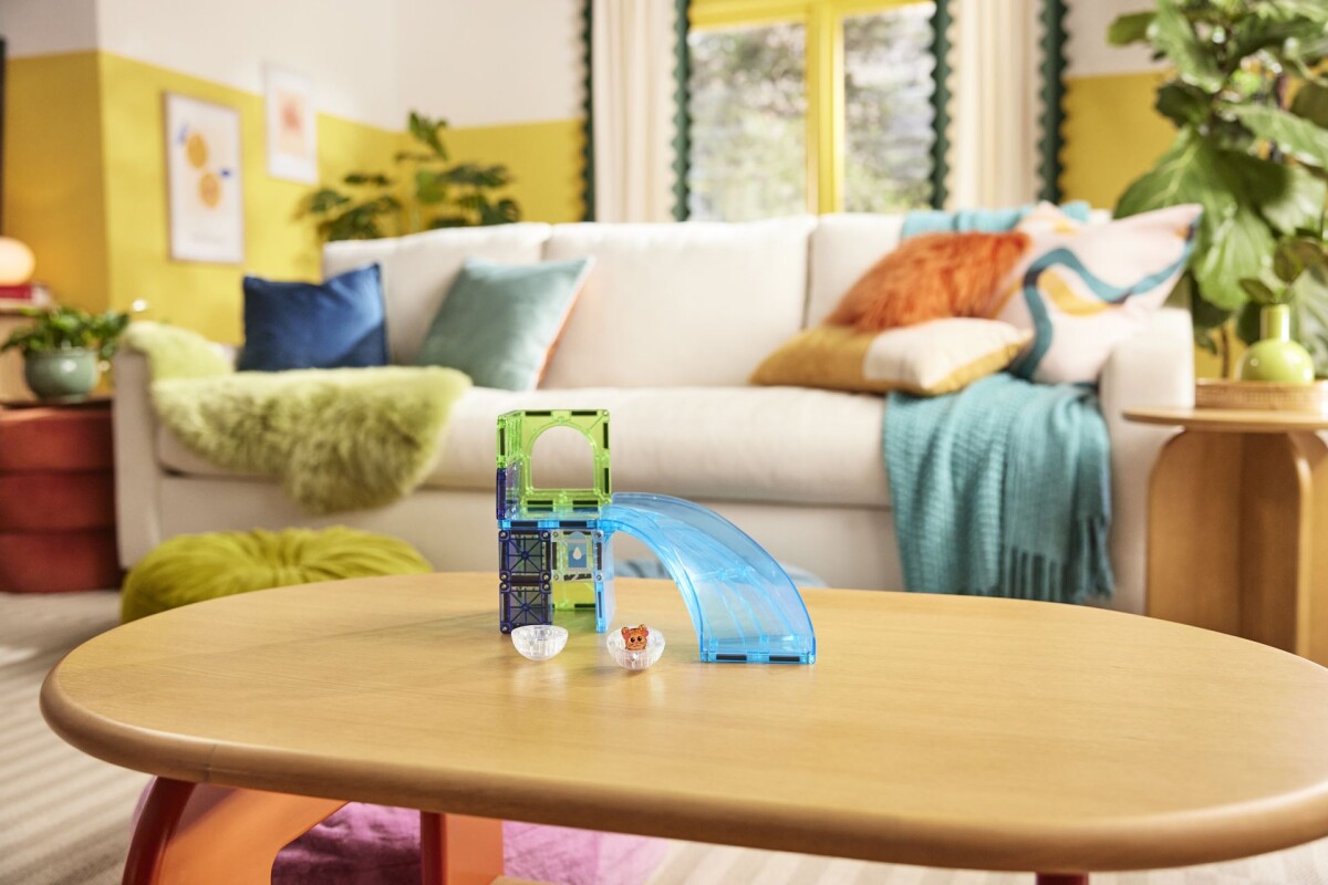 Magna-Tiles - Kuglebane - Hamster Ball Legeplads - 13 Dele