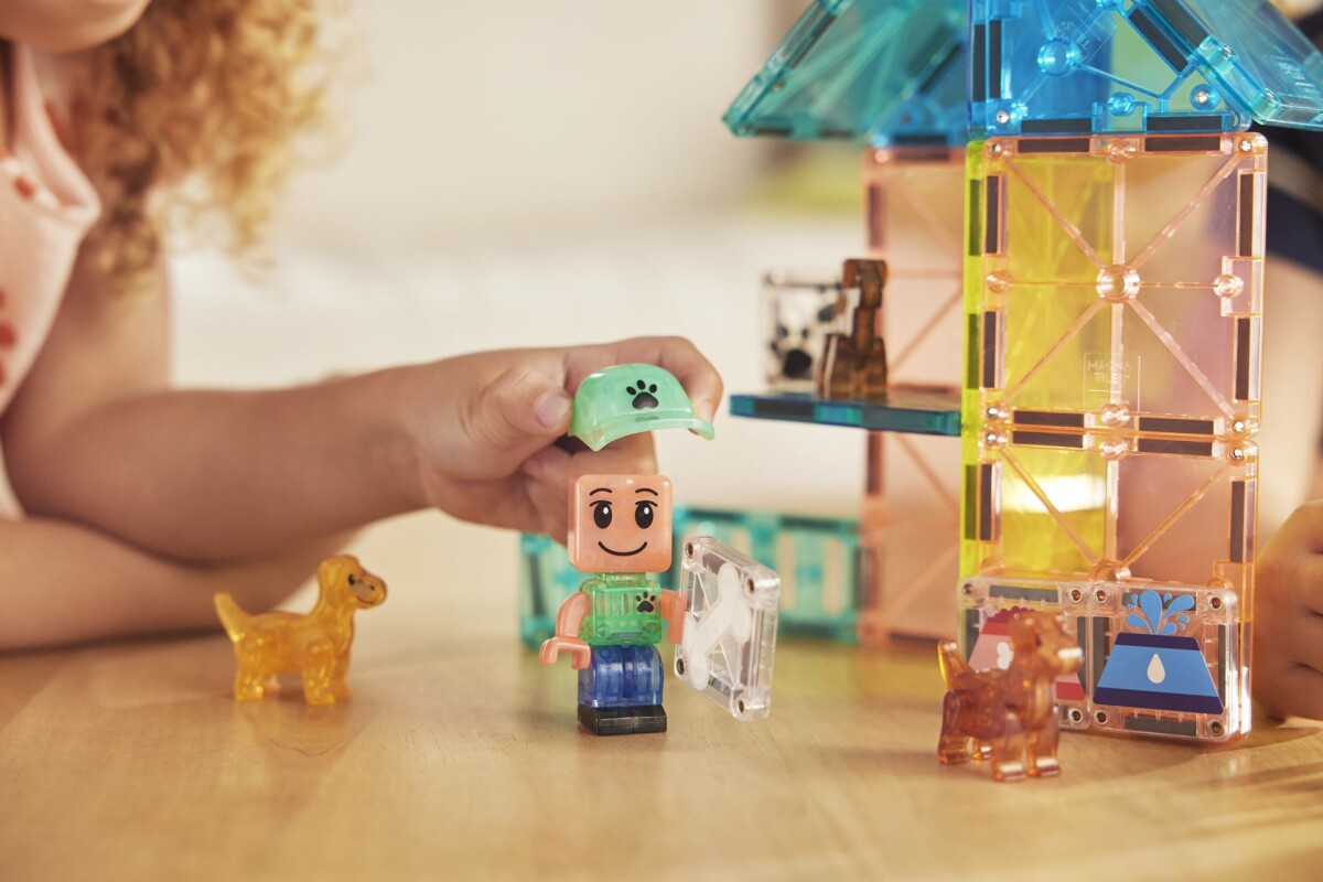 Magna-Tiles Hundelegeplads - Legesæt - 27 Dele