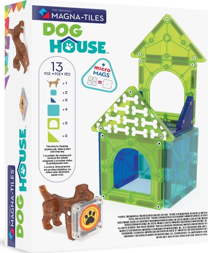 Magna-Tiles - Dog House - 13 Dele