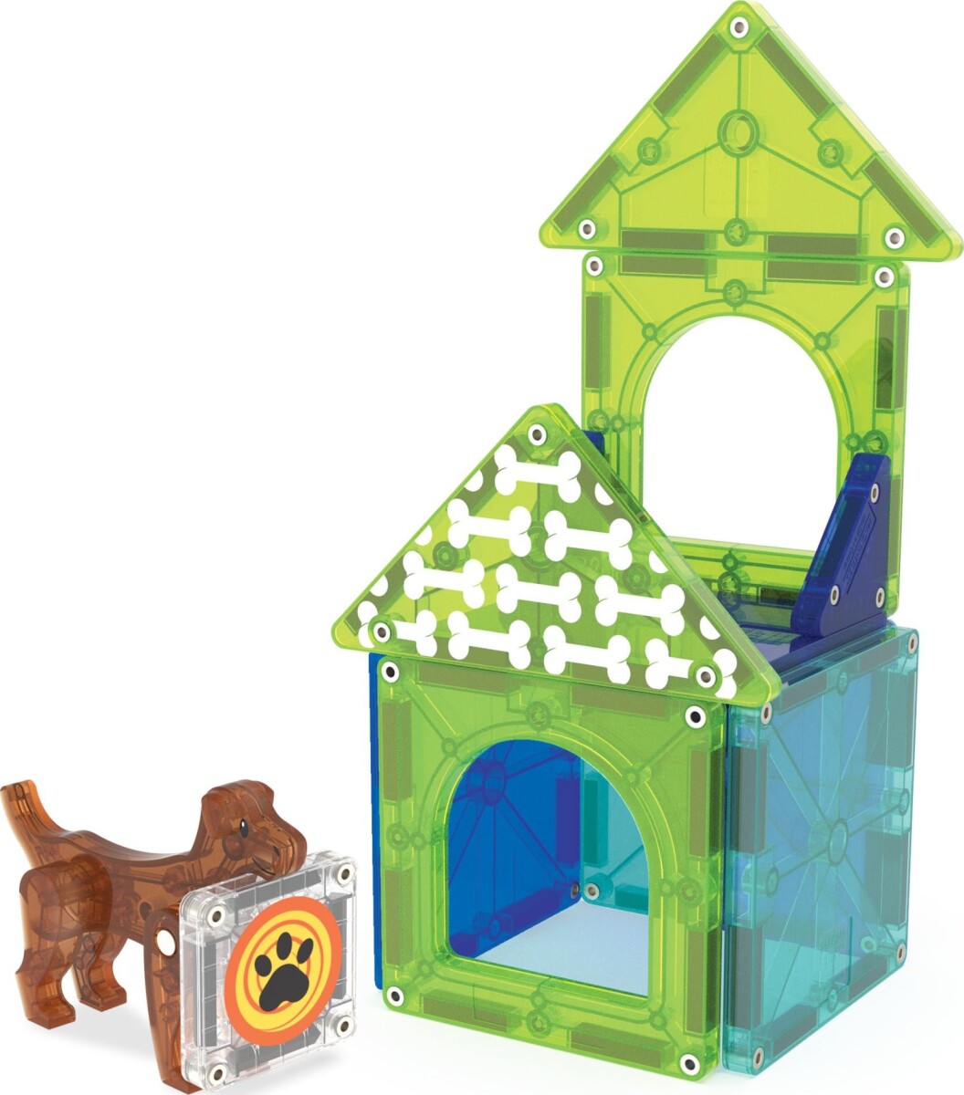 Magna-Tiles - Dog House - 13 Dele