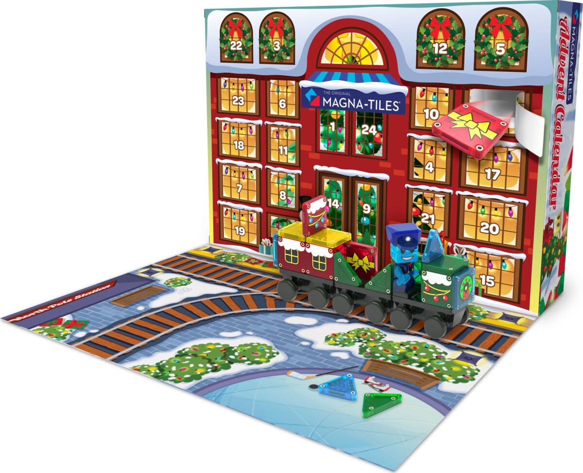Magna-Tiles - Micromags Julekalender - 34 Dele